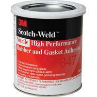 Adh&eacute;sif haute performance pour caoutchouc et joints Scotch-Weld, Gallon, Brun Les Fournitures Industrielles Méga