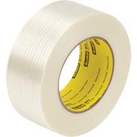 Ruban renforc&eacute; de filaments Scotch, &eacute;paisseur 6 mils, 12 mm (1/2") x 55 m (180')  Les Fournitures Industrielles Méga