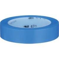 471 Vinyl Tape, 25.4 mm (1") W x 32.9 m (108') L, 5.3 mils, Blue Les Fournitures Industrielles Méga