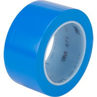 471 Vinyl Tape, 50.8 mm (2") W x 32.9 m (108') L, 5.3 mils, Blue Les Fournitures Industrielles Méga