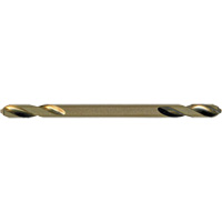 Foret &agrave; double pointe M2 Jet-Kut Gold qualit&eacute; sup&eacute;rieure, Acier rapide, 1/8", 1-15/16" lo Les Fournitures Industrielles Méga