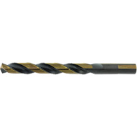 Foret de type Prentice M2 de premi&egrave;re qualit&eacute; noir et dor&eacute; Jet-Kut, 9/16", Acier rapide, Pointe de 135° Les Fournitures Industrielles Méga