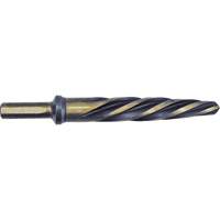 Al&eacute;soir pour automobile noir et or de premi&egrave;re qualit&eacute; Jet-Kut, 3/4", Cannelure Spirale, Acier rapide, Tige 3 m&eacute;plats Les Fournitures Industrielles Méga