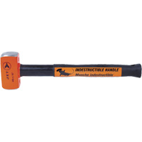 USH-416 Masse &agrave; manche indestructible pour usage tr&egrave;s intensif, 4 lb, 16", Prise Acier plein Les Fournitures Industrielles Méga