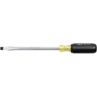 JKSS-8 Tournevis &agrave; fente, Tige de 3/8", Carr&eacute;e, 8" lo, Prise en Coussin&eacute;e Les Fournitures Industrielles Méga