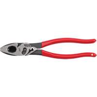 Lineman's Dipped Grip Pliers with Crimper & Bolt Cutter Les Fournitures Industrielles Méga