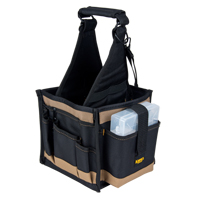 Tool Pouches, Canvas, 25 Pockets, Black Les Fournitures Industrielles Méga