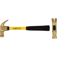 Curved-Claw Nail Hammer, 0.75 lbs. Head Weight, 14" L Les Fournitures Industrielles Méga