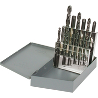 Jeu de forets & tarauds Blue Wizard, 18 morceaux Les Fournitures Industrielles Méga