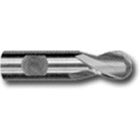 Foret &agrave; rainurer sph&eacute;rique &agrave; tige Weldon, 3/32" dia., 1-7/8" lo, 1/4" tige, Acier rapide au cobalt Les Fournitures Industrielles Méga