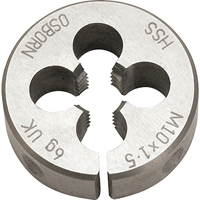Fili&egrave;re ronde segment&eacute;e, Filet de M10 X 1,5, Acier rapide Les Fournitures Industrielles Méga