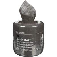 Rouleaux de feuilles Scotch-Brite, Carbure de silicium, 8", Grain Ultra fin Les Fournitures Industrielles Méga