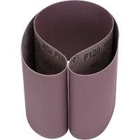 Cloth Belt 241D, 6" W x 48" L, Aluminum Oxide, P120 Grit Les Fournitures Industrielles Méga