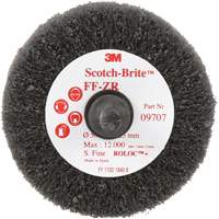 Scotch-Brite Cut & Polish Flap Brush, Aluminum Oxide, Fine Grit, 2" x 1" x 1/4" Les Fournitures Industrielles Méga