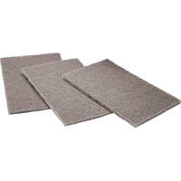 Scotch-Brite Hand Pads, Silicon Carbide, 6" x 9", Medium Grit Les Fournitures Industrielles Méga