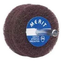Disques non tiss&eacute;s Abrasotex, 5" dia., Grain Tr&egrave;s fin, Oxyde d'aluminium Les Fournitures Industrielles Méga