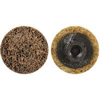 Surface Prep Quick-Change Disc, 1" Dia., Coarse Grit, Aluminum Oxide Les Fournitures Industrielles Méga