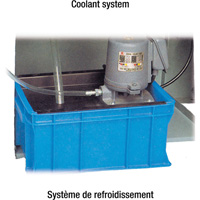 Scies &agrave; ruban pour le m&eacute;tal avec Geardrive, Horizontal/Vertical, Capacit&eacute; de coupe Rond 7" et 7" x 12" rectangulaire Les Fournitures Industrielles Méga