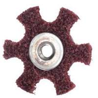 Abrasotex Surface Preparation Star, 2" Dia., Medium Grit, Aluminum Oxide Les Fournitures Industrielles Méga