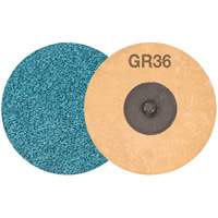 Disque de ponçage TWIST TOPCUT, 3" dia., Grain 36, Zirconium Les Fournitures Industrielles Méga