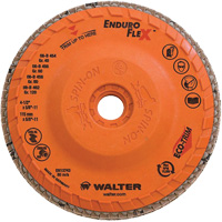 Enduro-Flex Flap Disc, 4-1/2" x 5/8"-11, Type 27, 120 Grit, Zirconia Alumina Les Fournitures Industrielles Méga
