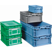 StakPak Plus 4845 System Containers, 15" W x 12" D x 7.5" H, Grey Les Fournitures Industrielles Méga