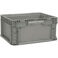 StakPak Plus 4845 System Containers, 15" W x 12" D x 5" H, Grey Les Fournitures Industrielles Méga