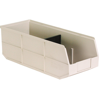 1800 Series Akro-Bin, 8-1/4" W x 7" H x 20-1/2" D, Beige Les Fournitures Industrielles Méga