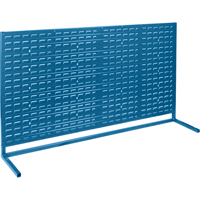 Supports d'&eacute;tabli &agrave; fentes - Supports seulement, 0 bacs, 72" la x 15" p x 40" h Les Fournitures Industrielles Méga
