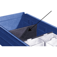 Shelf Bins - Bin Dividers Les Fournitures Industrielles Méga