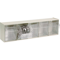 Syst&egrave;me de casiers modulaires Tip-Out, 23-5/8" la x 5-1/4" p x 6-1/2" h, 5 tiroirs Les Fournitures Industrielles Méga