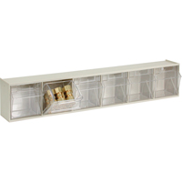 Syst&egrave;me de casiers modulaires Tip-Out, 23-5/8" la x 3-5/8" p x 4-1/2" h, 6 tiroirs Les Fournitures Industrielles Méga