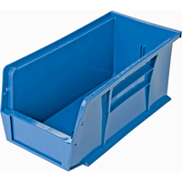 Bacs ultra empilable & suspendable, 5-1/2" la, 5" h x 10-7/8" p, Bleu Les Fournitures Industrielles Méga
