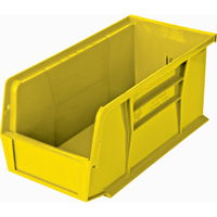 Bacs ultra empilable & suspendable, 5-1/2" la, 5" h x 10-7/8" p, Jaune Les Fournitures Industrielles Méga