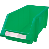 Stack & Hang Bin, 7-7/8" W x 7" H x 17-11/16" D, Green Les Fournitures Industrielles Méga