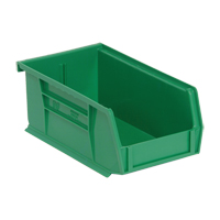 Bacs ultra empilable & suspendable, 4-1/8" la, 3" h x 7-3/8" p, Vert Les Fournitures Industrielles Méga