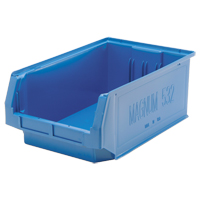 Bac MAGNUM, 7-7/8" ha x 12-3/8" la x 19-3/4" p, Capacit&eacute; de 150 lb, Noir Les Fournitures Industrielles Méga