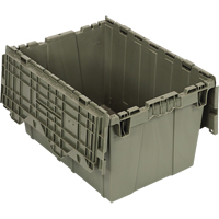 Attached Top Container, 12.75" x 19.25" x 15.25", Green Les Fournitures Industrielles Méga