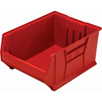 Contenants Hulk, 16-1/2" la, 11" h x 23-7/8" p, Rouge Les Fournitures Industrielles Méga