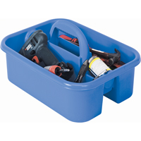 Supply Caddy, 5.5" x 13-3/8" x 13-3/8", Blue Les Fournitures Industrielles Méga