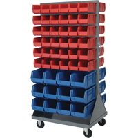 Mobile Louvered Rack Les Fournitures Industrielles Méga