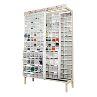 Free-Standing Tip-Out Bins Slider System, 48" W x 18" D x 77" H, 364 Drawers Les Fournitures Industrielles Méga