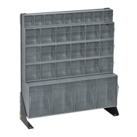 Support pour bacs basculants, 23-5/8" la x 8" p x 28" h, 31 tiroirs Les Fournitures Industrielles Méga