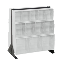 Support pour bacs basculants, 23-5/8" la x 16" p x 28" h, 24 tiroirs Les Fournitures Industrielles Méga