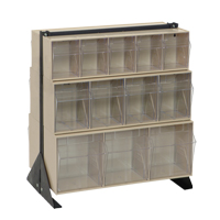Support pour bacs basculants, 23-5/8" la x 16" p x 28" h, 24 tiroirs Les Fournitures Industrielles Méga
