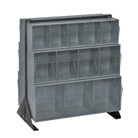 Support pour bacs basculants, 23-5/8" la x 16" p x 28" h, 24 tiroirs Les Fournitures Industrielles Méga