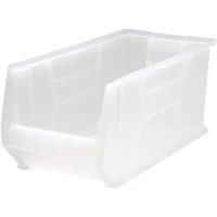 Contenants Hulk, 11" la, 10" h x 23-7/8" p, Transparent Les Fournitures Industrielles Méga