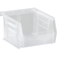 Clear-View Ultra Stack & Hang Bin, 4-1/8" W x 3" H x 5-3/8" D, Clear Les Fournitures Industrielles Méga