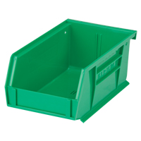 Bac empilable & &agrave; suspendre, 4-1/8" la, 3" h x 7-3/8" p, Vert Les Fournitures Industrielles Méga