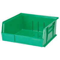 Stack & Hang Bin, 11" W x 5" H x 10-7/8" D, Green Les Fournitures Industrielles Méga